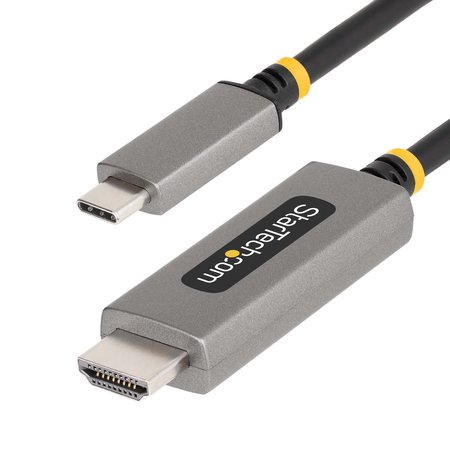 STARTECH.COM 3ft 1m USB-C to HDMI Adapter Cable, 8K 60Hz, HDR10, USB-C to HDMI Converter 134B-USBC-HDMI211M